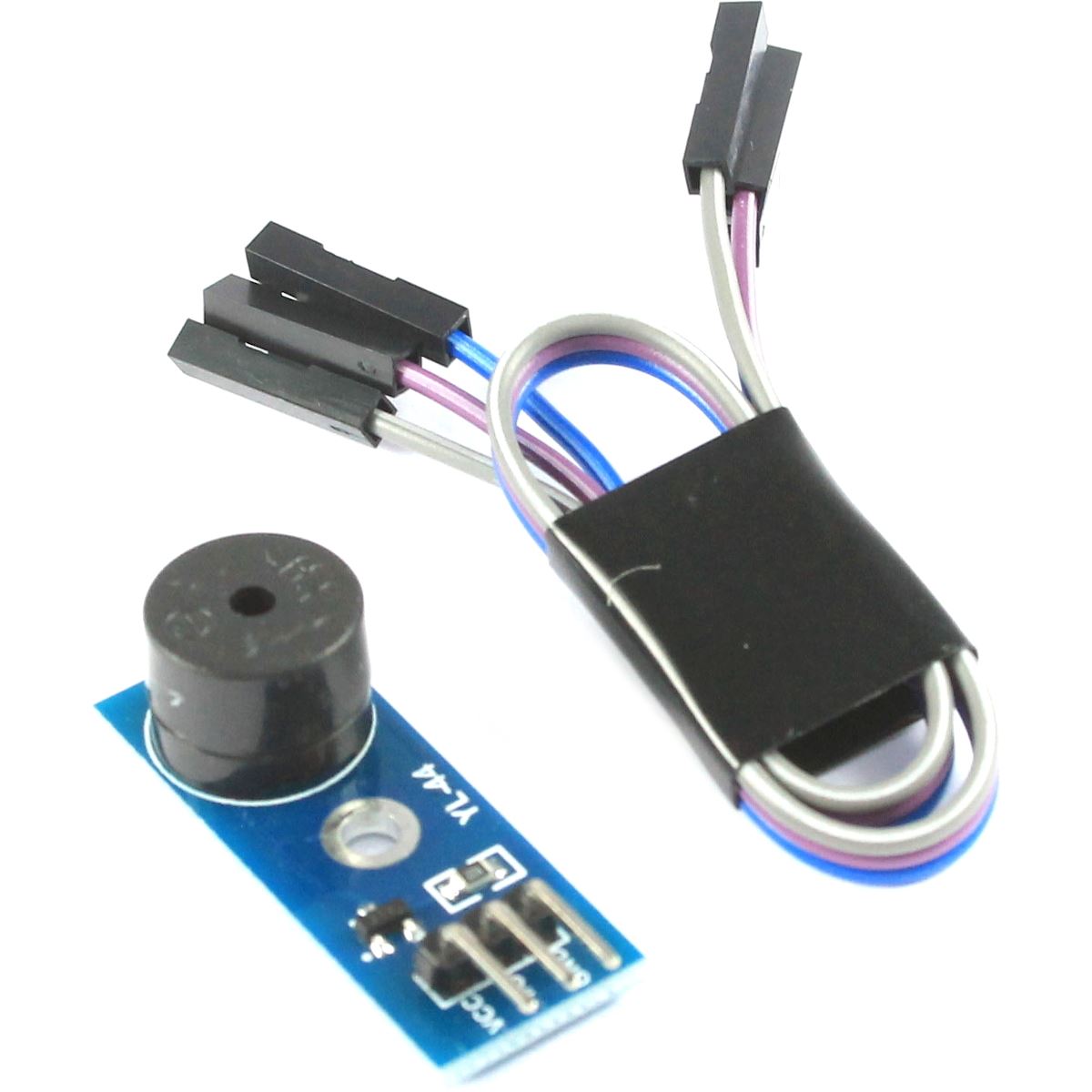 Passive Buzzer Module 20cm Cable 2-5kHz 3.3V 5V Dupont Pi Arduino – Flux  Workshop