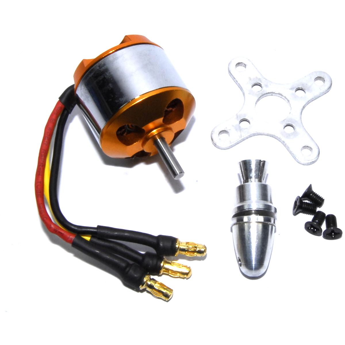 2212 2200KV Brushless Motor Prop Quadcopter Mounting 2-3S 239W  Flux  Workshop