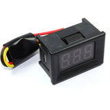 3pcs 0-99.9V DC Red LED Panel Voltmeter