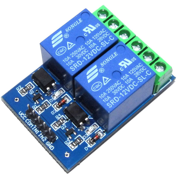 LC Technology 12V 2 ch. Relay Module