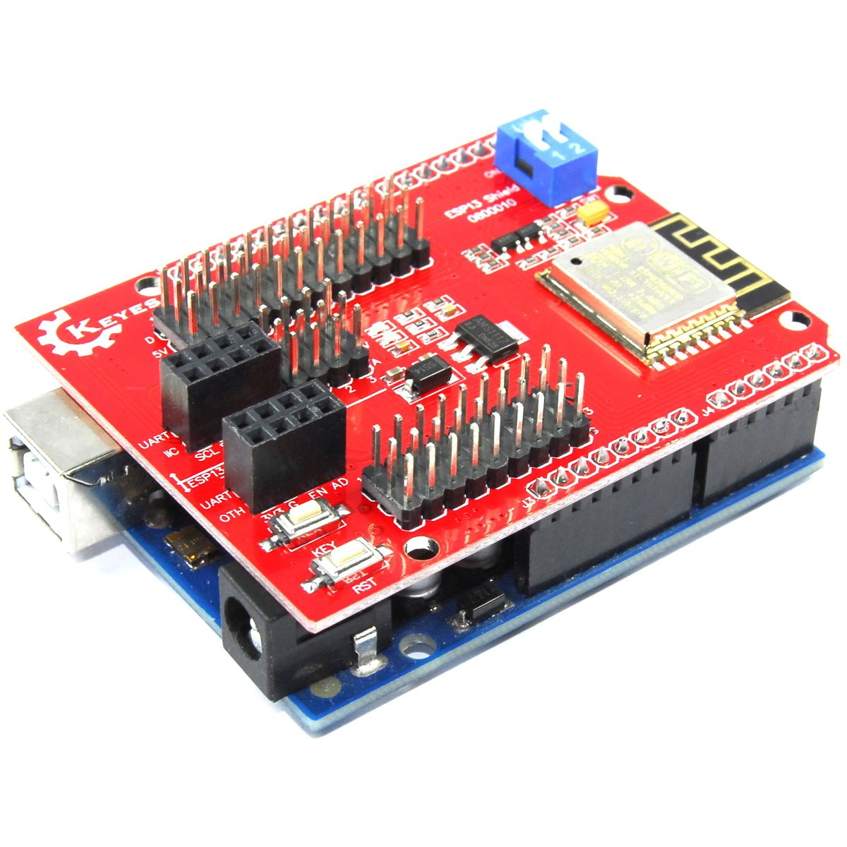 Keyes ESP8266 Web Server Shield for Arduino UNO MD0332 13 Wifi 802 ...