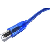 50cm USB A Male - USB B Male Cable