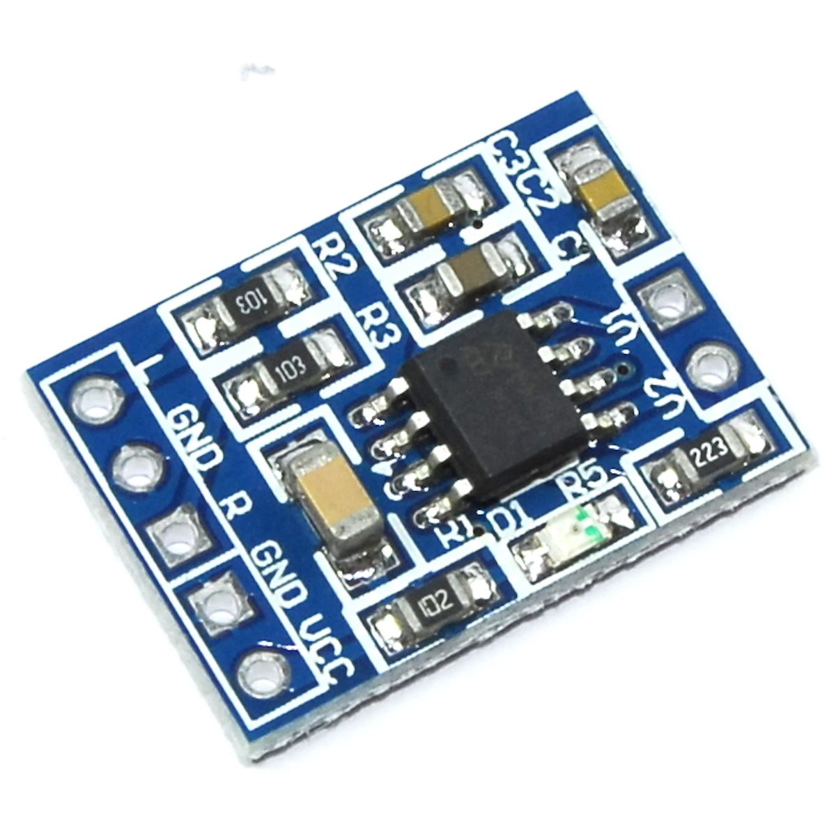 LC Technology 3W HXJ8002 Single Channel Audio Amplifier Module kHz ...