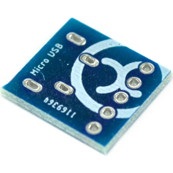 5pcs Flux Workshop USB Micro Connector Breakout Board