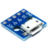 5pcs Micro USB Breakout Module