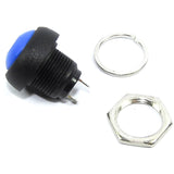 Blue 12mm Domed Momentary Switch