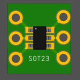 5pcs Flux Workshop SOT23 SC70 Chipset Breakout Adapter Board