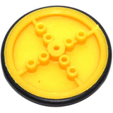 37.5mm Yellow Wheel