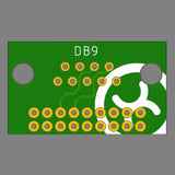 5pcs Flux Workshop DB9 Serial Connector Breakout Board