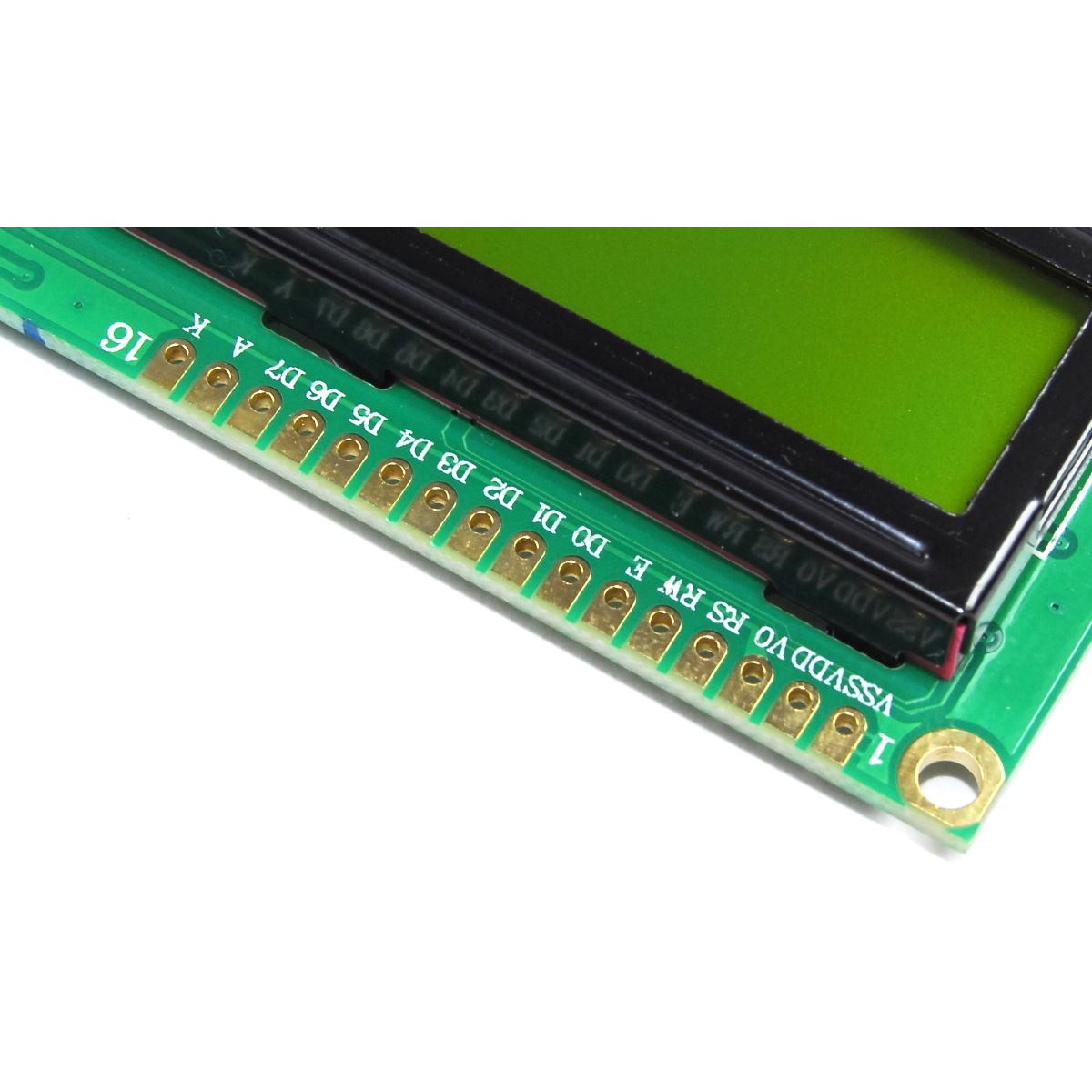 1602A Green LCD Module HD44780 16x2 Arduino Parallel Pi Serial I2C ...