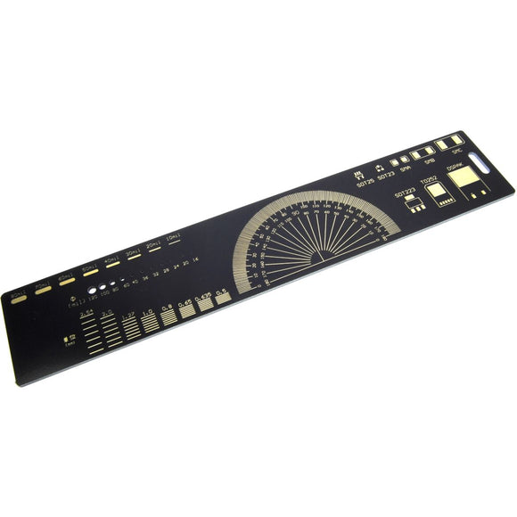 20cm Electronic Component Identifier Ruler
