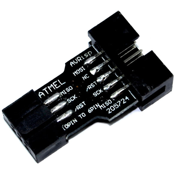 10 to 6 Pin Adapter for AVRISP