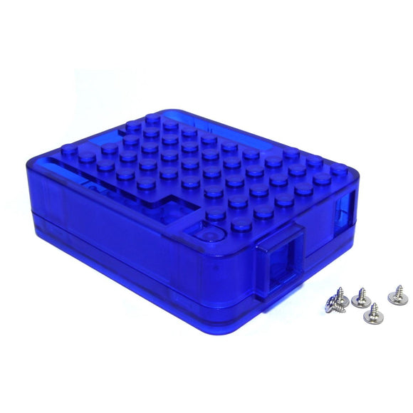 Transparent Blue Form Brick Case for Arduino UNO