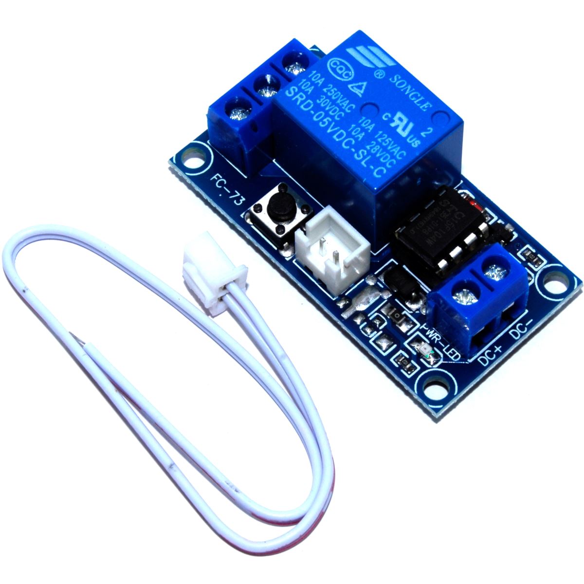 5V 1 Channel Latching Relay Module 10A 250VAC 30VDC – Flux Workshop
