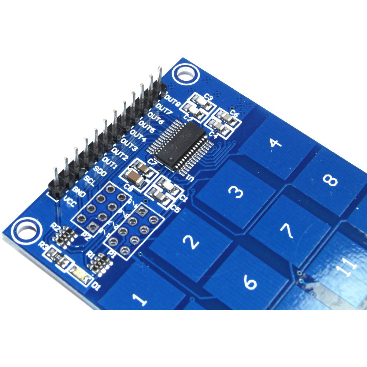 TTP229 16 Channel Touch Sensor Module Keypad Capacitive Switch – Flux ...