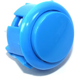 30mm Blue Arcade Button - 2 pin