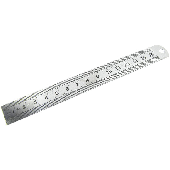 5pcs 15cm Steel Ruler