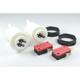 1P 2P 22mm White Arcade Buttons