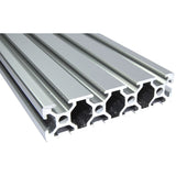 250mm Silver 2080 Aluminium Extrusion