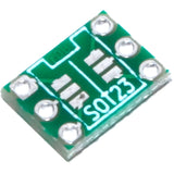 SOT23-6/SC-70/SOT-323-5 to 6pin 2.54mm Adapter Module