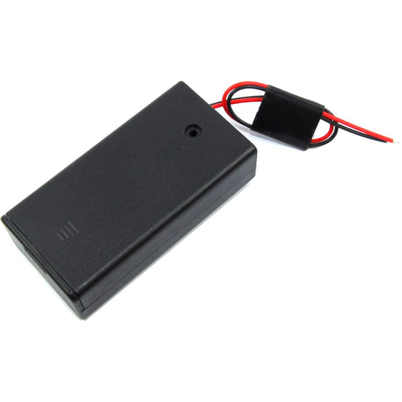 2xAA Battery Box with Switch
