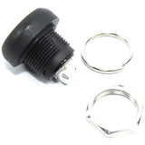 White 12mm Domed Momentary Switch