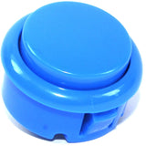 30mm Blue Arcade Button - 2 pin