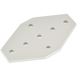 7 Hole Strip X Joining Plate for V/T Slot Frame