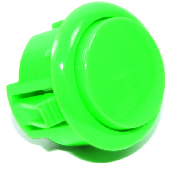 30mm Green Arcade Button - 2 pin