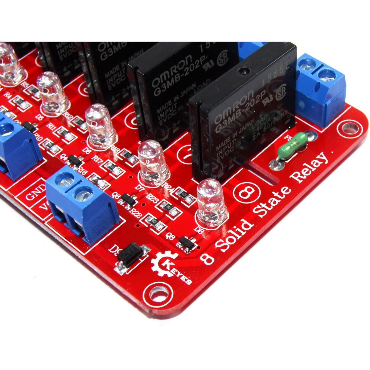 Modulo Relè 2 Canali 5V Keyes MD-002 – 10A 250V AC / 30V DC, Per Arduino E Progetti Fai-da-te
