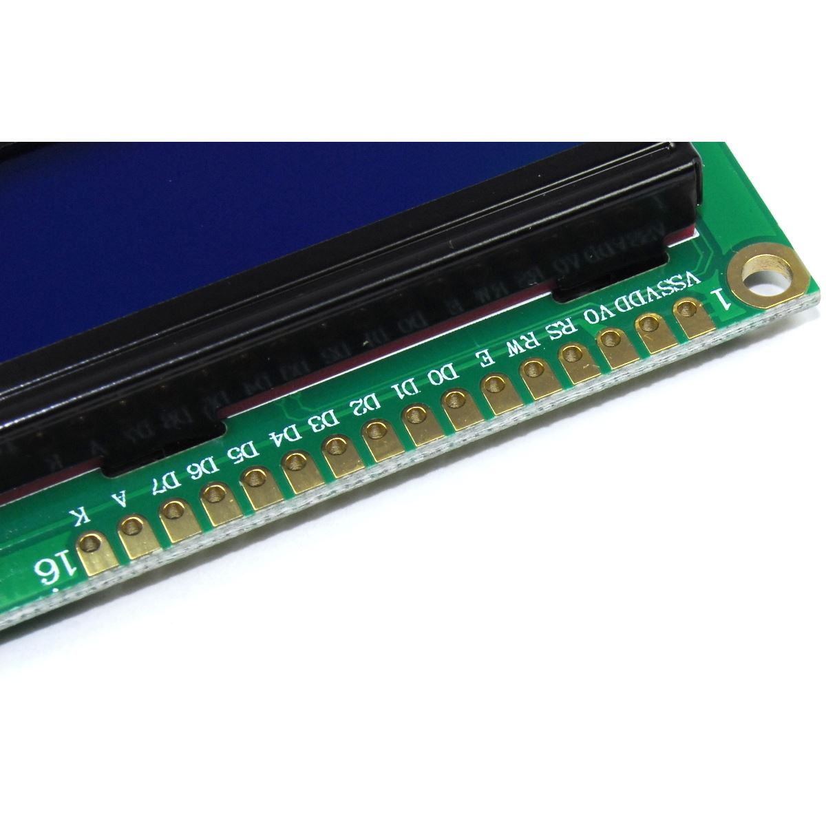 16x2 Blue LCD with Funduino I2C Interface MB-063 1602 HD44780