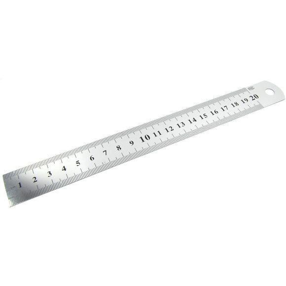 5pcs 20cm Steel Ruler